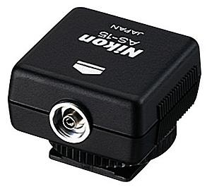 Nikon AS-15 PC to Flash Sync Terminal Adapter - Digital Cameras and Accessories - Hip Lens.com