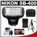 Nikon SB-400 AF Speedlight Flash with Case + Tripod + (4) Batteries & Charger + Accessory Kit