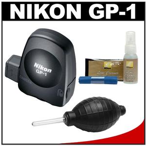 Nikon GP-1 GPS Geotag Adapter Unit + Nikon Cleaning Kit for D7000  D5100  D5000  D3100  D800  D700  D300s  D4  D3X  D3s  D3 - Digital Cameras and Accessories - Hip Lens.com