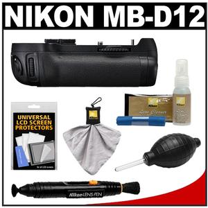 Nikon MB-D12 Grip Multi Power Battery Pack for the D800 & D800E Digital SLR Camera with Nikon Cleaning & Accessory Kit - Digital Cameras and Accessories - Hip Lens.com