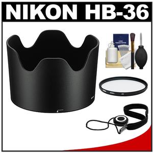 Nikon HB-36 Bayonet Lens Hood for 70-300mm f/4.5-5.6G VR with UV Filter + Accessory Kit - Digital Cameras and Accessories - Hip Lens.com