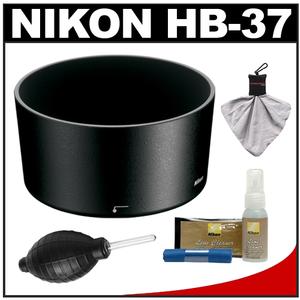 Nikon HB-37 Bayonet Lens Hood for 55-200mm f/4-5.6G VR DX  85mm f/3.5 VR Micro with Cleaning Kit - Digital Cameras and Accessories - Hip Lens.com