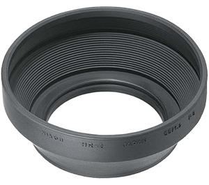 Nikon HR-2 Screw-on Rubber Lens Hood for 50mm f/1.4 D & 50mm f/1.8 D - Digital Cameras and Accessories - Hip Lens.com