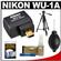 Nikon WU-1a Wireless Mobile Adapter for D3200 & D5200 DSLR Camera Sends Images Directly to your iPhone or Android Smartphone or iPad Tablet + Tripod Kit