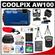 Nikon Coolpix AW100 Shock & Waterproof GPS Digital Camera (Blue) with 16GB Card + Handlebar & Helmet Mount + Battery + Case + Floating Strap + Tripod + Kit