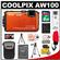 Nikon Coolpix AW100 Shock & Waterproof GPS Digital Camera (Orange) with 8GB Card + Battery + Case + Tripod + Floating Strap + Cleaning & Accessory Kit