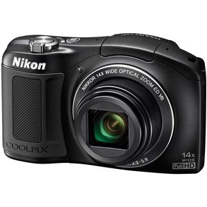 Nikon Coolpix L620 Digital Camera (Black) - Factory Refurbished includes Full 1 Year Warranty