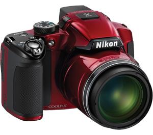 Nikon Coolpix P510 GPS Digital Camera (Red) - Digital Cameras and Accessories - Hip Lens.com