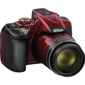 Nikon Coolpix P600 Wi-Fi Digital Camera (Red)