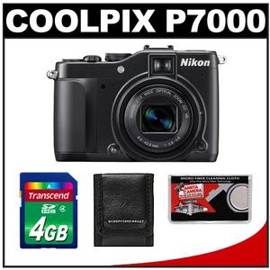 Nikon Coolpix P7000 Digital Camera - Refurbished with 4GB Card + Accessory Kit - Digital Cameras and Accessories - Hip Lens.com