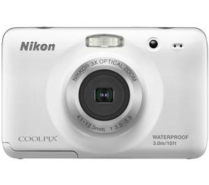 Nikon Coolpix S30 Shock & Waterproof Digital Camera (White) - Digital Cameras and Accessories - Hip Lens.com