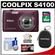 Nikon Coolpix S4100 Digital Camera (Plum) - Factory Demo with 4GB Card + Case + Accessory Kit