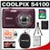 Nikon Coolpix S4100 Digital Camera (Plum) - Factory Demo with 4GB Card + Battery + Case + Accessory Kit