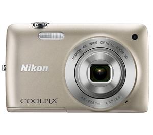 Nikon Coolpix S4300 Digital Camera (Silver) - Digital Cameras and Accessories - Hip Lens.com