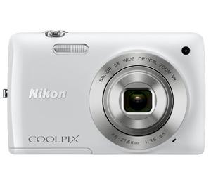 Nikon Coolpix S4300 Digital Camera (White) - Digital Cameras and Accessories - Hip Lens.com