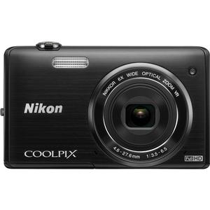 Nikon Coolpix S5200 Wi-Fi Digital Camera (Black) - Factory Refurbished includes Full 1 Year Warranty