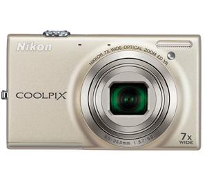 Nikon Coolpix S6100 Digital Camera (Silver) - Refurbished includes Full 1 Year Warranty - Digital Cameras and Accessories - Hip Lens.com