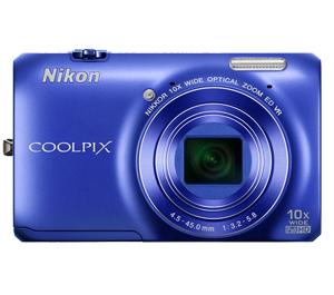 Nikon Coolpix S6300 Digital Camera (Blue) - Digital Cameras and Accessories - Hip Lens.com