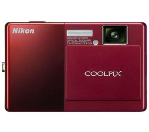 Nikon Coolpix S70 Digital Camera (Red & Red) - Refurbished includes Full 1 Year Warranty - Digital Cameras and Accessories - Hip Lens.com