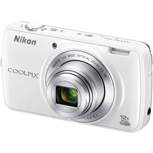 Nikon Coolpix S810c Android Wi-Fi GPS Digital Camera (White)