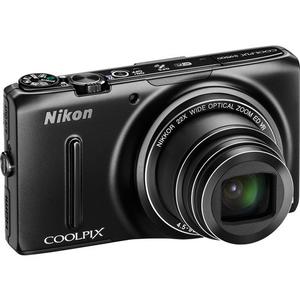 Nikon Coolpix S9500 Wi-Fi GPS Digital Camera (Black)