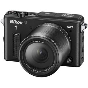 Nikon 1 AW1 Shock & Waterproof Digital Camera Body with AW 11-27.5mm Lens (Black)