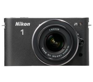 Nikon 1 J1 Digital Camera Body with 10-30mm VR Lens (Black) - Digital Cameras and Accessories - Hip Lens.com