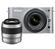 Nikon 1 J1 Digital Camera Body with 10-30mm & 30-110mm VR Lens (Silver)