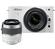 Nikon 1 J1 Digital Camera Body with 10-30mm & 30-110mm VR Lens (White)