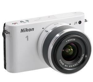 Nikon 1 J1 Digital Camera Body with 10-30mm VR Lens (White) - Refurbished includes Full 1 Year Warranty - Digital Cameras and Accessories - Hip Lens.com
