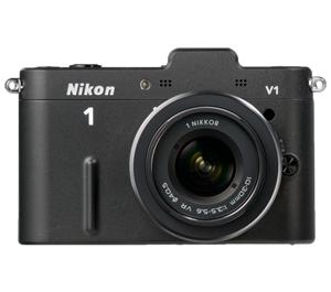 Nikon 1 V1 Digital Camera Body with 10-30mm VR Lens (Black) - Digital Cameras and Accessories - Hip Lens.com