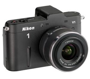 Nikon 1 V1 Digital Camera Body with 10-30mm VR Lens (Black) - Refurbished includes Full 1 Year Warranty - Digital Cameras and Accessories - Hip Lens.com