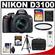 Nikon D3100 Digital SLR Camera & 18-55mm G VR DX AF-S Zoom Lens - Factory Refurbished with 16GB Card + Case + Filter + Tripod + Accessory Kit