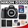 Nikon D5000 Digital SLR Camera Body - Factory Refurbished with 16GB Card + Battery + Case + Accessory Kit