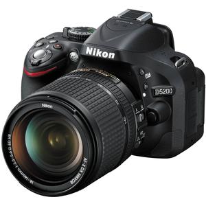 Nikon D5200 Digital SLR Camera & 18-140mm VR DX AF-S Lens (Black)