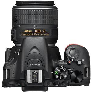 Nikon D5500 HD Wi-Fi Digital SLR Camera & 18-55mm VR DX II Lens Black