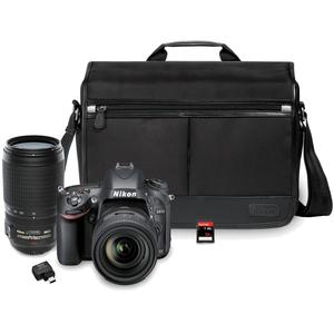 Nikon D610 Digital SLR Camera with 24-85mm & 70-300mm VR Lenses WU-1b Bag & 32GB Card