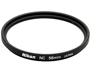 Nikon 58mm NC Neutral Color Filter - Digital Cameras and Accessories - Hip Lens.com