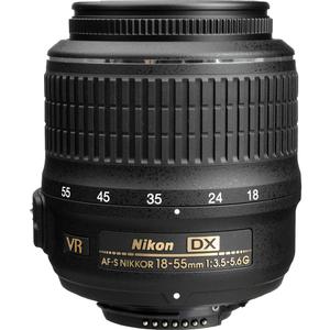 Nikon 18-55mm f/3.5-5.6G VR AF-S DX Zoom-Nikkor Lens - Refurbished includes Full 1 Year Warranty - Digital Cameras and Accessories - Hip Lens.com