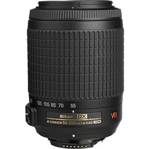 Nikon 55-200mm f/4-5.6G VR DX AF-S ED Zoom-Nikkor Lens - Refurbished includes Full 1 Year Warranty - Digital Cameras and Accessories - Hip Lens.com