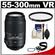 Nikon 55-300mm f/4.5-5.6G VR DX AF-S ED Zoom-Nikkor Lens - Factory Refurbished includes Full 1 Year Warranty + Filter + CapKeeper + Cleaning Kit