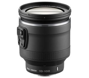 Nikon 1 10-100mm f/4.5-5.6 VR Nikkor PD-Zoom Lens (Black) - Digital Cameras and Accessories - Hip Lens.com