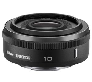 Nikon 1 10mm f/2.8 Nikkor Lens (Black) - Digital Cameras and Accessories - Hip Lens.com
