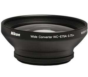 Nikon WC-E75A Wide Angle Converter Lens for Coolpix P7000  P7100 Digital Camera - Digital Cameras and Accessories - Hip Lens.com