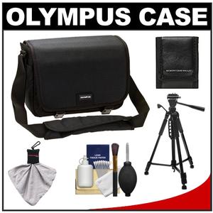 Olympus PEN  OM-D & E-Series DSLR Camera Messenger Case with Tripod + Cleaning & Accessory Kit - Digital Cameras and Accessories - Hip Lens.com