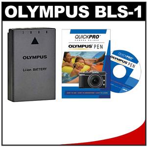 Olympus BLS-1 Li-ion Rechargeable Battery with Olympus PEN DVD - Digital Cameras and Accessories - Hip Lens.com