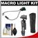 Olympus MAL-1 Macro Arm Light for PEN and X Series Digital Cameras with Macro Tripod + Cleaning Accessory Kit
