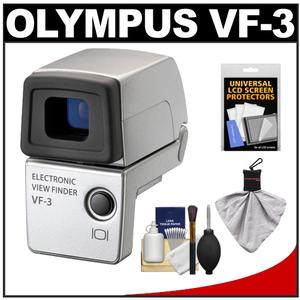 Olympus PEN VF-3 Electronic Viewfinder for Micro Four Thirds Digital Cameras (Silver) with Cleaning Accessory Kit - Digital Cameras and Accessories - Hip Lens.com