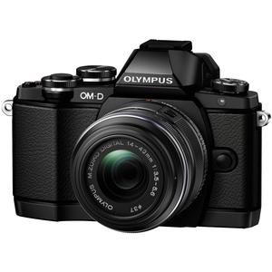 Olympus OM-D E-M10 Micro 4/3 Digital Camera & 14-42mm II R Lens (Black)
