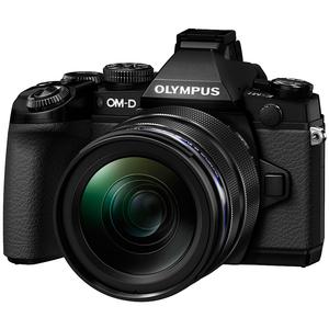 Olympus OM-D E-M1 Micro 4/3 Digital Camera with 12-40mm f/2.8 Lens (Black/Black)